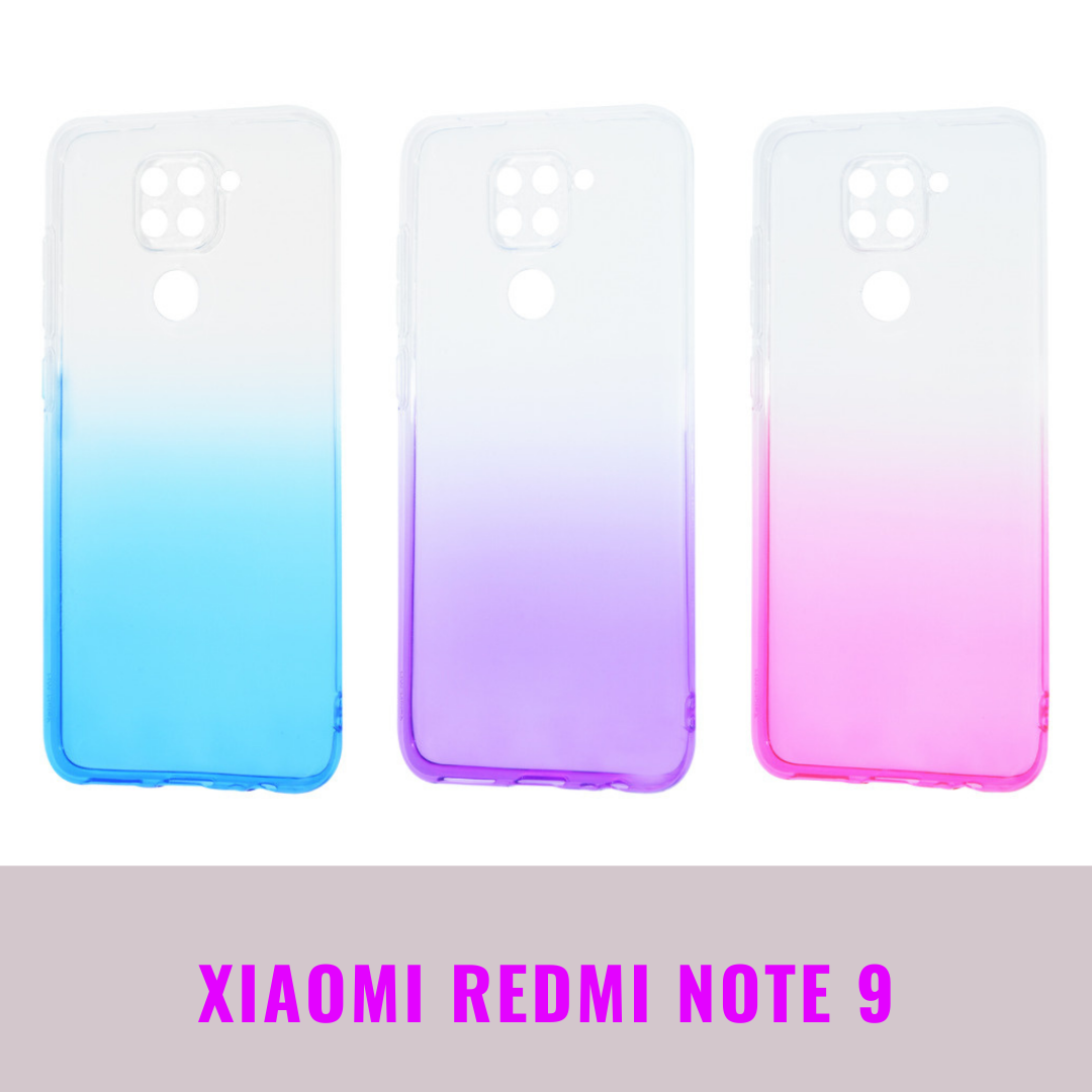 Силикон 0.5 mm Gradient Design Xiaomi Redmi Note 9